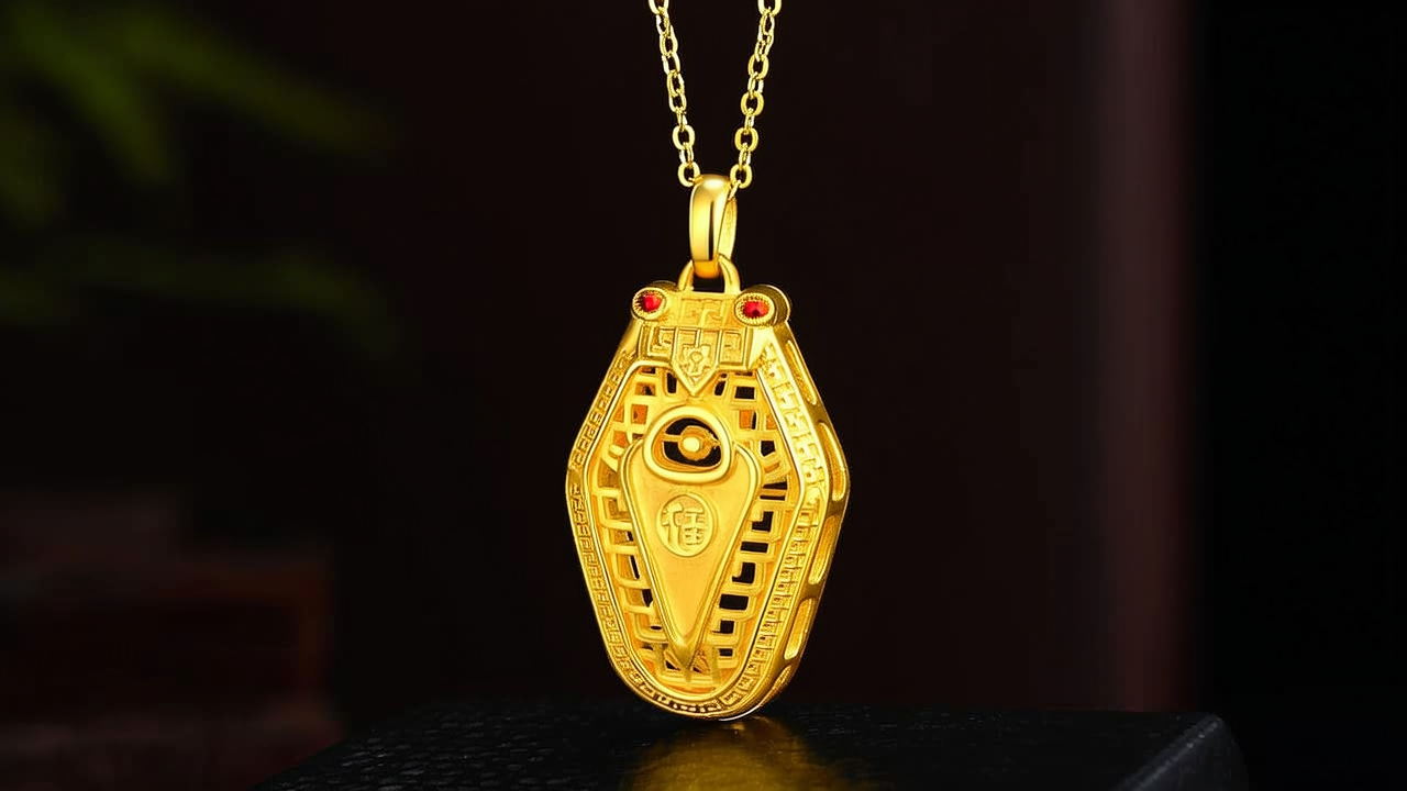 黄金饰品的图片