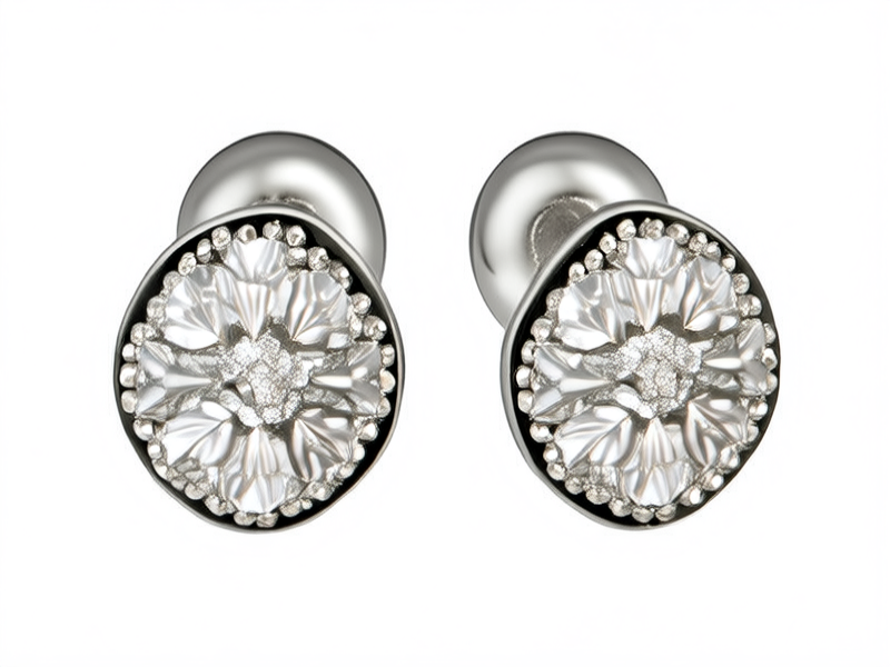 彩金耳钉图片大全 彩金耳钉图片大全