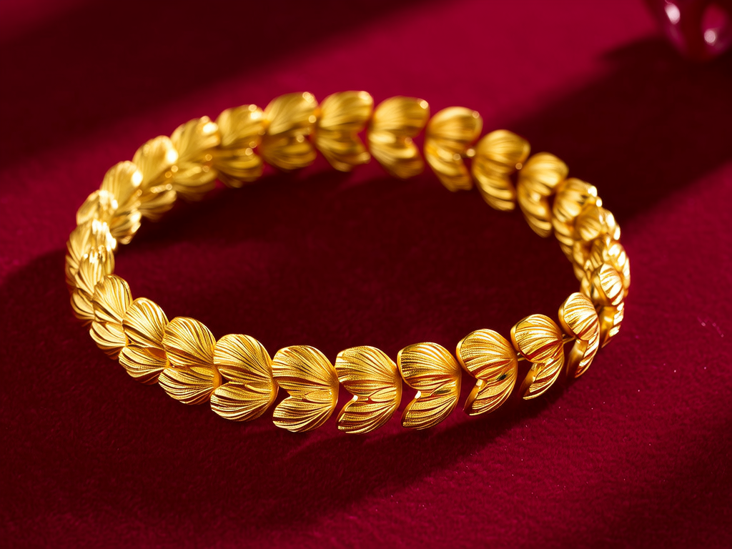黄金diy手链图片