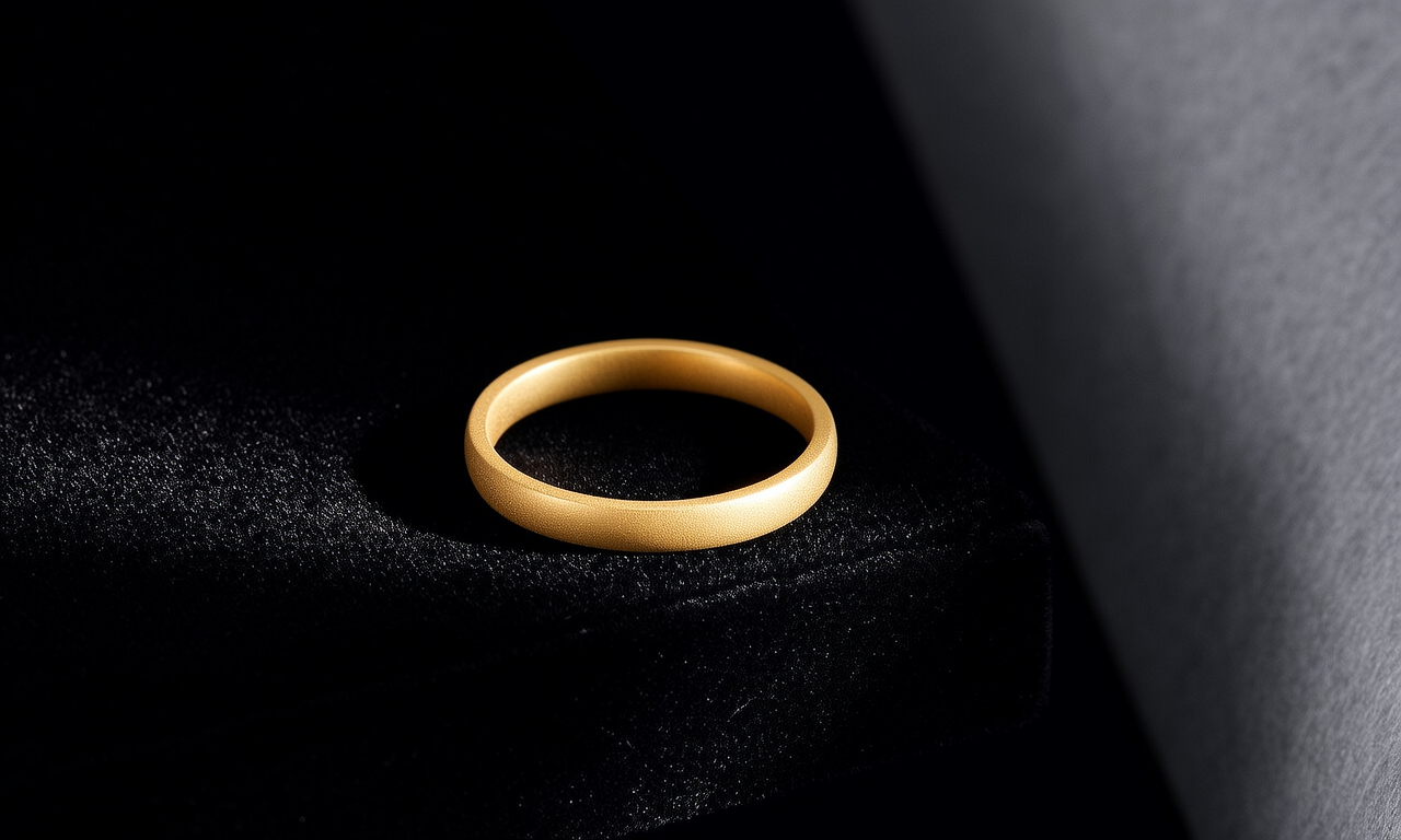 简单金戒指款式图片