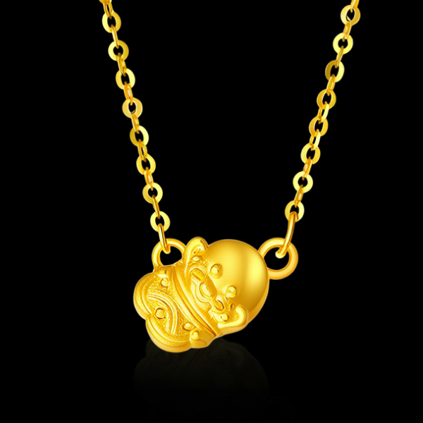 黄金手链吊坠图片大全